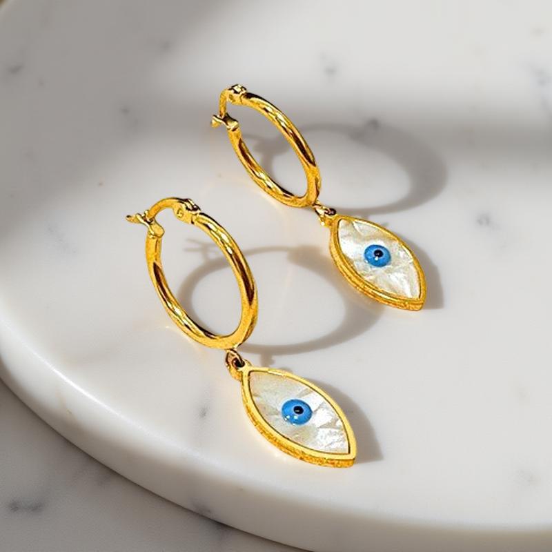 Хипоалергенни обеци за жени от стомана Матеа