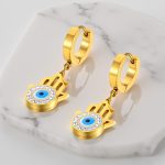 Хипоалергенни обеци за жени от стомана Матеа2