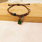 коледна гривна от кожа мери