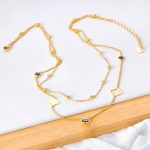 Дамско колие от стомана Лола. Оригинално и хипоалергенно.