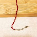 Дамска стоманена гривна "Лина" с цветни камъни