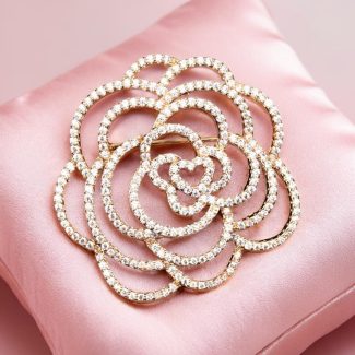 Брошка "Камелия"