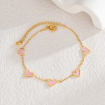 Гривна "Розово сърце"